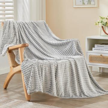 Kuscheldecke flauschige Decke, Erlebnis-Fleecedecke, weiche und warme Wolldecke Wurfdecke, Decken für Sofa, Tagesdecke und Couch