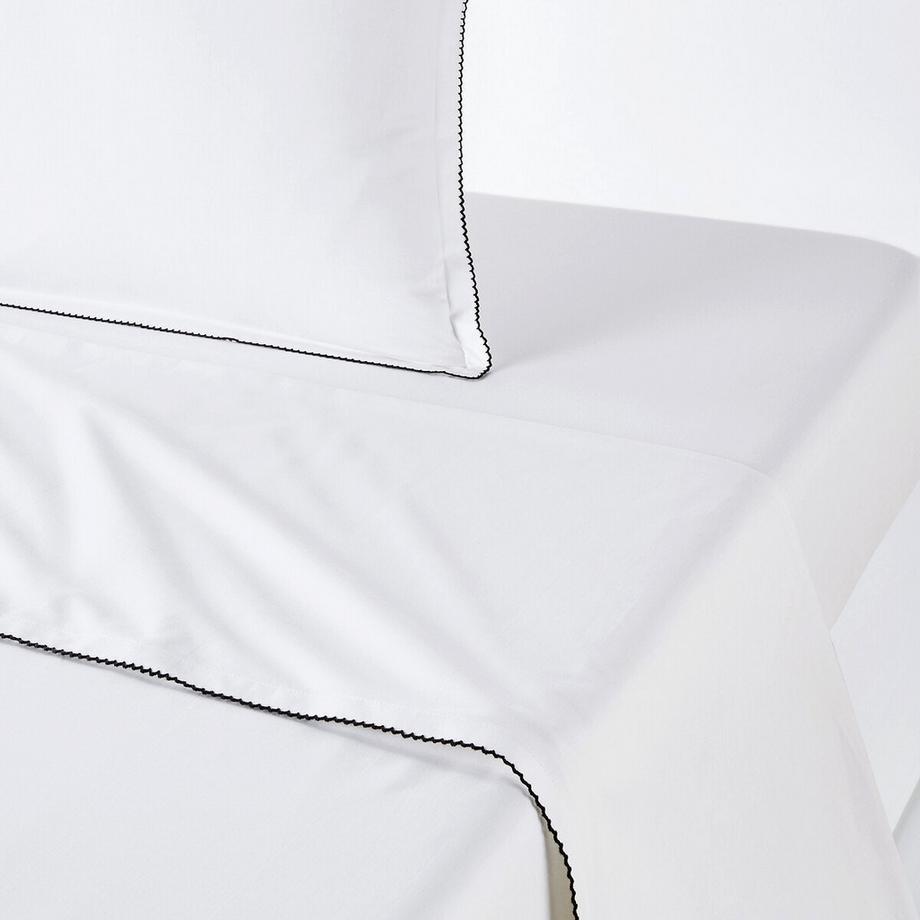 Drap plat percale pur coton