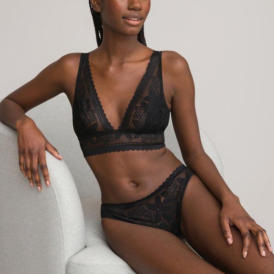 La Redoute Collections Reggiseno bralette Signature Jeanne in pizzo  