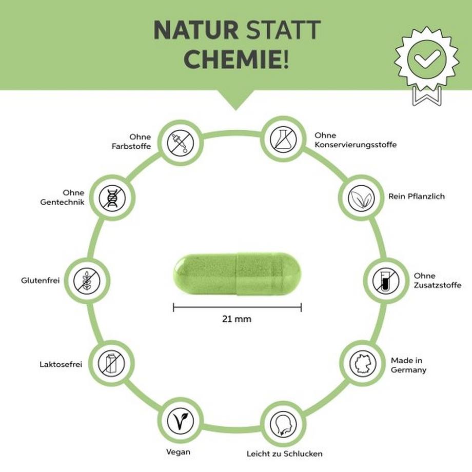 Eltabia  Capsule di erba d'orzo biologica 