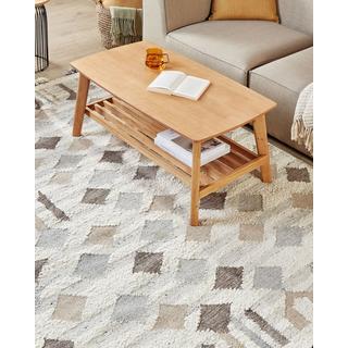 Beliani Tapis en Laine Boho KAGHTSRASHEN  