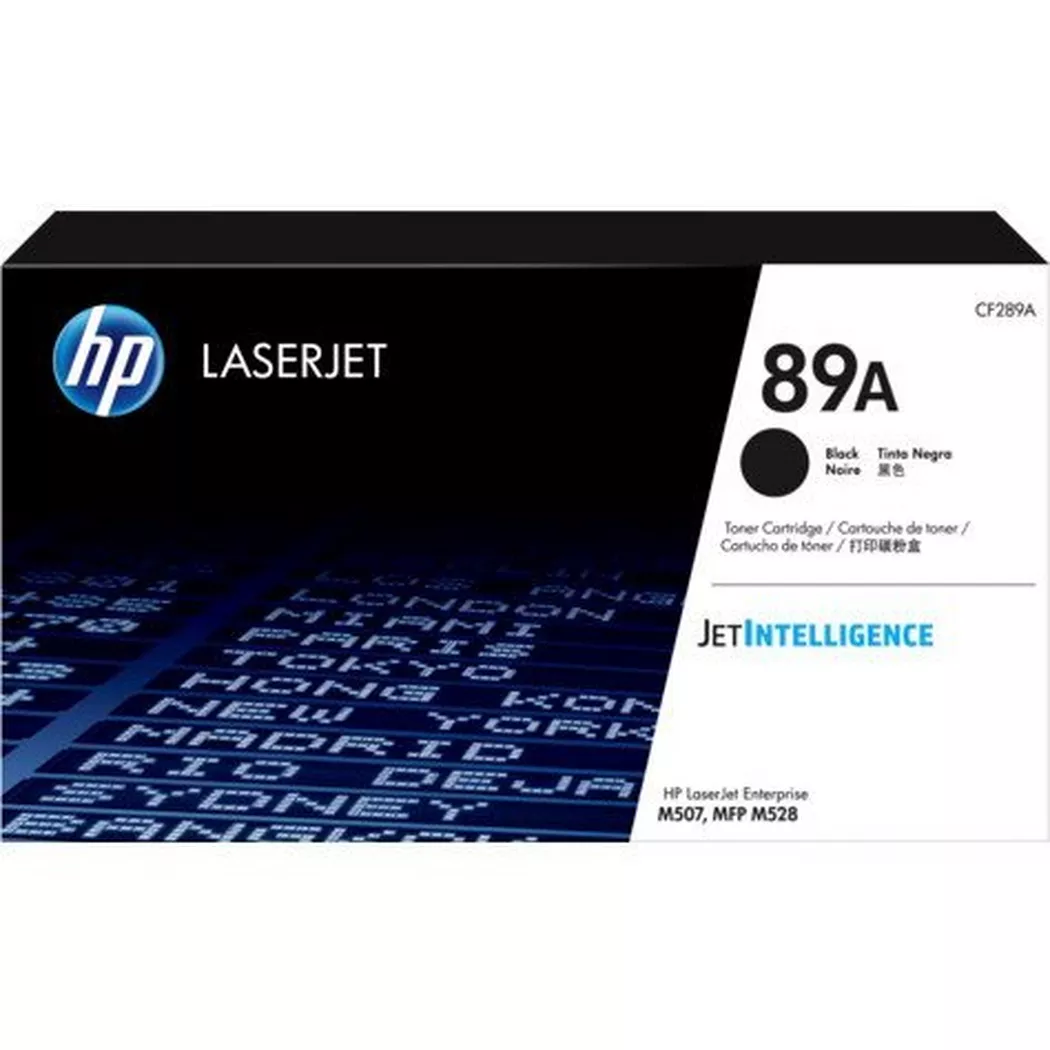 Hewlett-Packard – HP Toner-Modul 89A schwarz CF289A LJ Enterprise M507 5000 S., Schwarz, One Size