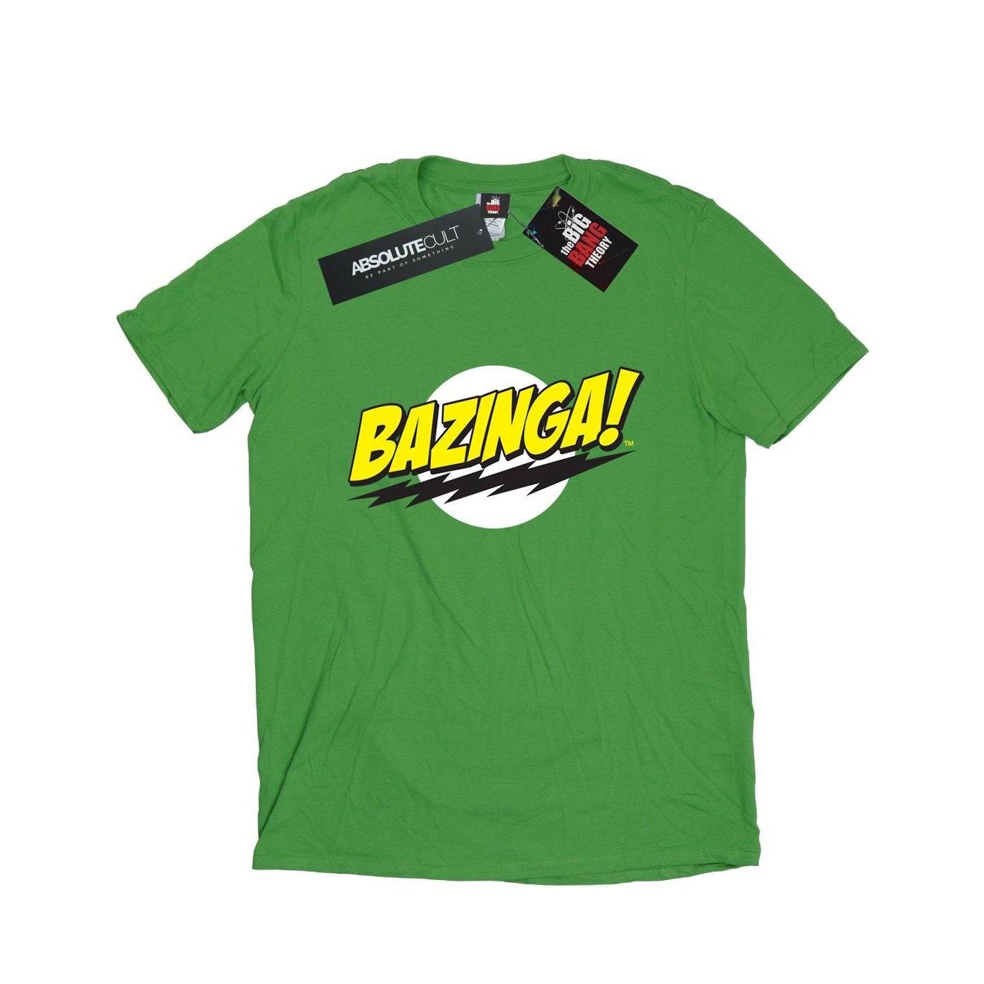 Image of Bazinga Tshirt Damen Grün S