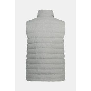 JP1880  Gilet trapuntato per l'outdoor con colletto alto e zip 