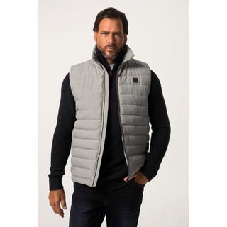 JP1880  Steppweste, Outdoor, Stehkragen, Zipper 