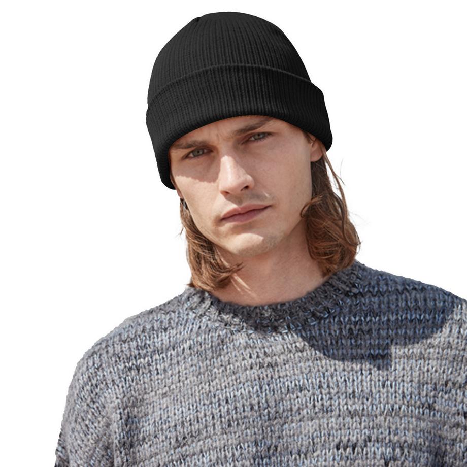 Beechfield Bonnet en maille fine  