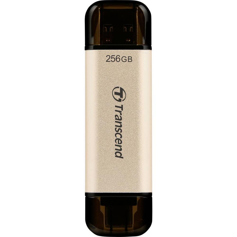 Transcend  JetFlash 930C USB-Stick 256 GB Gold  USB 3.2 Gen 1, USB-C® 