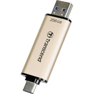 Transcend  JetFlash 930C USB-Stick 256 GB Gold  USB 3.2 Gen 1, USB-C® 