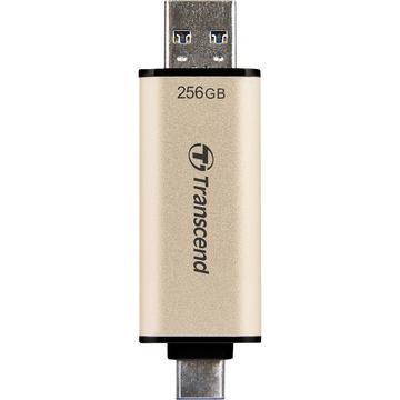 JetFlash 930C USB-Stick 256 GB Gold  USB 3.2 Gen 1, USB-C®