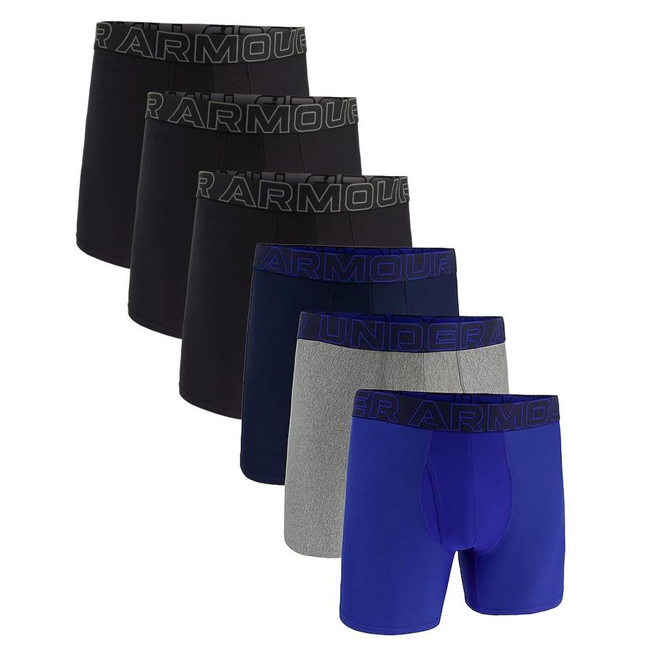 Boxershort  6er Pack Figurbetont-UA PERFORMANCE TECH - SOLID 6 IN 6PK