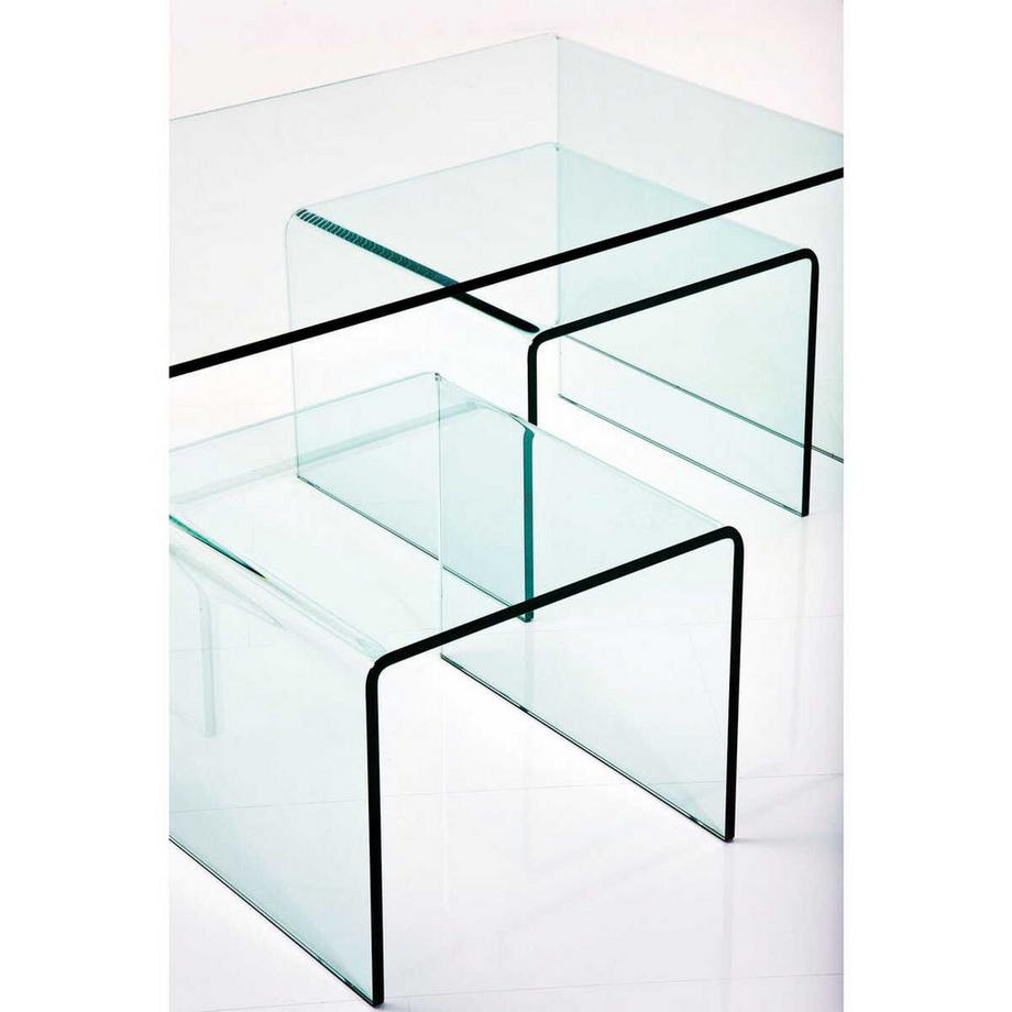 KARE Design Clear Club Couchtisch (3/Set)  