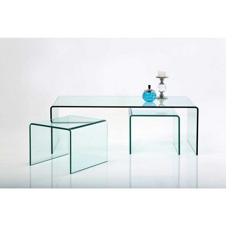 KARE Design Clear Club Couchtisch (3/Set)  