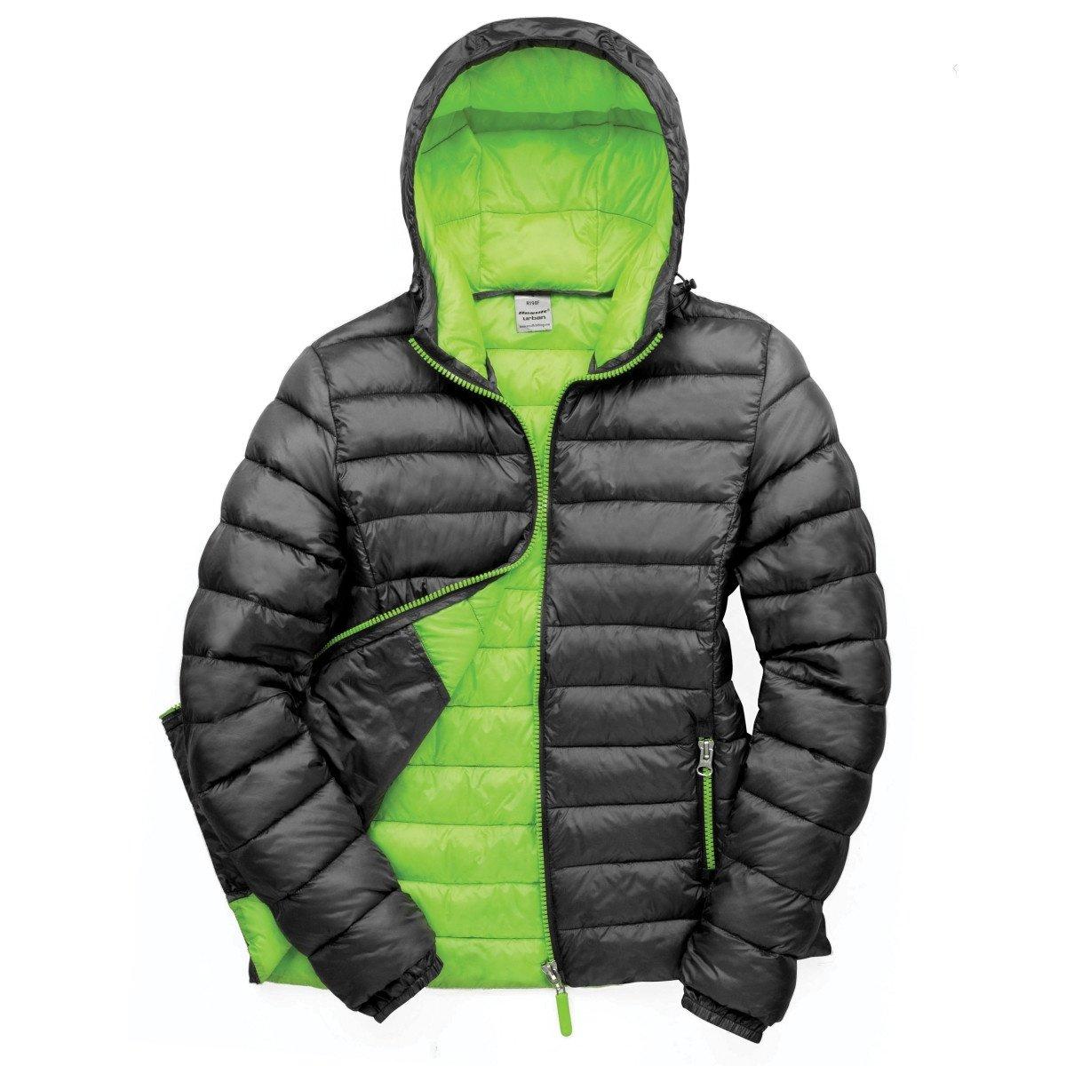 Image of Urban Snowbird Steppjacke Mit Kapuze Damen Schwarz L