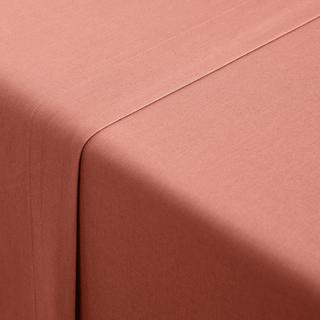 La Redoute Intérieurs Scenario Lenzuolo Piatto Tinta Unita in Cotone Biologico  