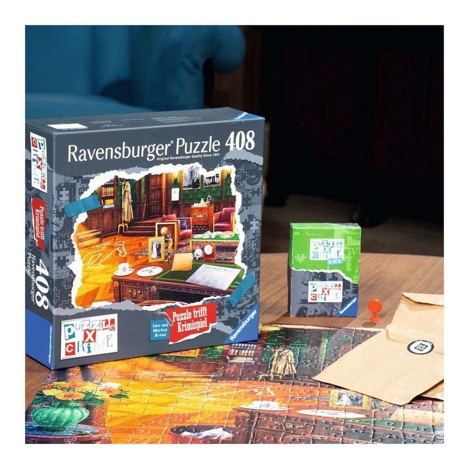 Ravensburger  Puzzle X Crime: Ein mörderischer Geburtstag (406Teile) 