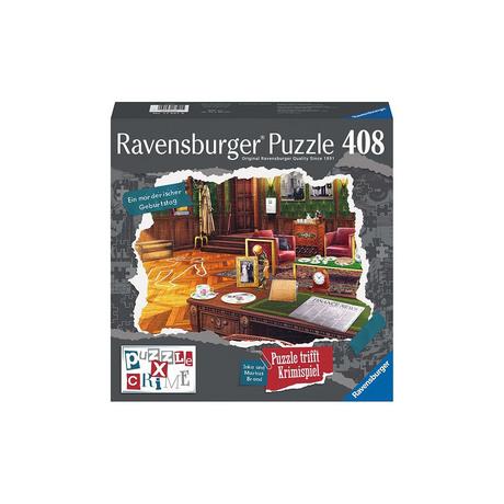 Ravensburger  Puzzle X Crime: Ein mörderischer Geburtstag (406Teile) 