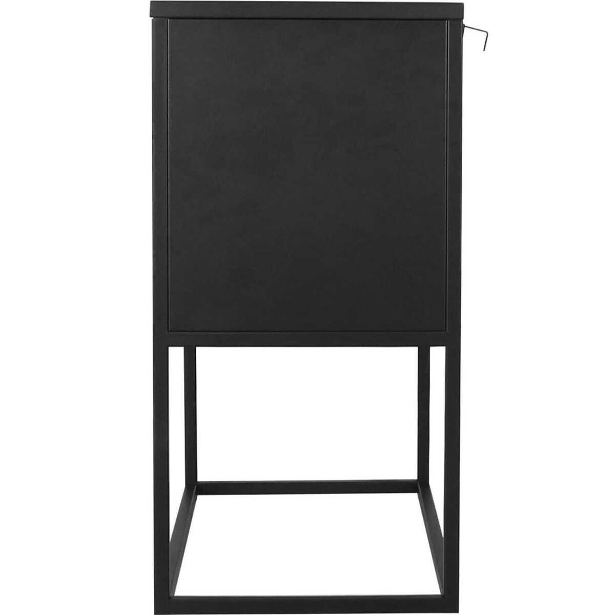 mutoni Sideboard Modern Line noir 82x40x80  