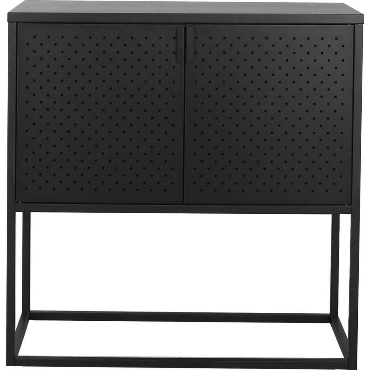 mutoni Sideboard Modern Line noir 82x40x80  