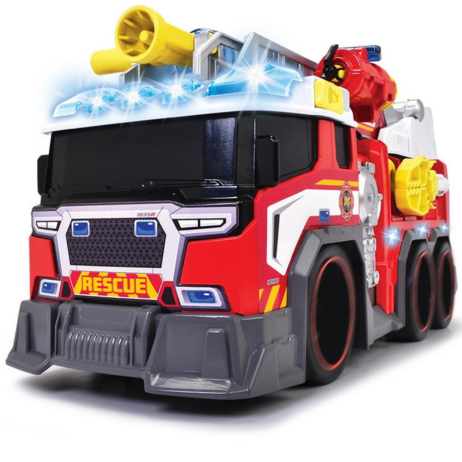 Dickie  Feuerwehrauto mit Wasserspritze Licht & Sound 