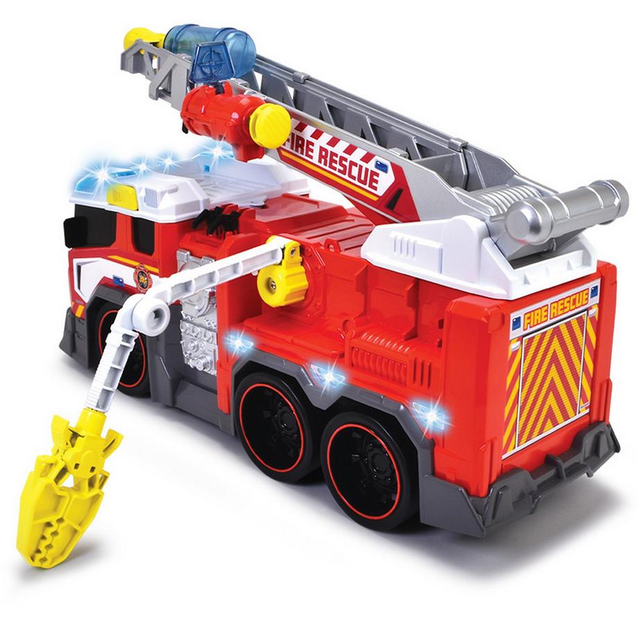 Dickie  Feuerwehrauto mit Wasserspritze Licht & Sound 