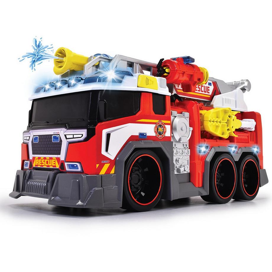 Dickie  Feuerwehrauto mit Wasserspritze Licht & Sound 