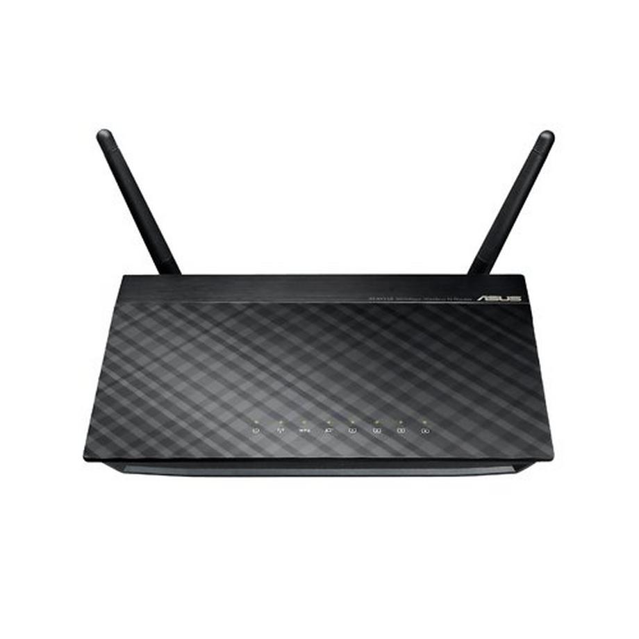 RT-N12E router wireless Fast Ethernet Nero, Metallico