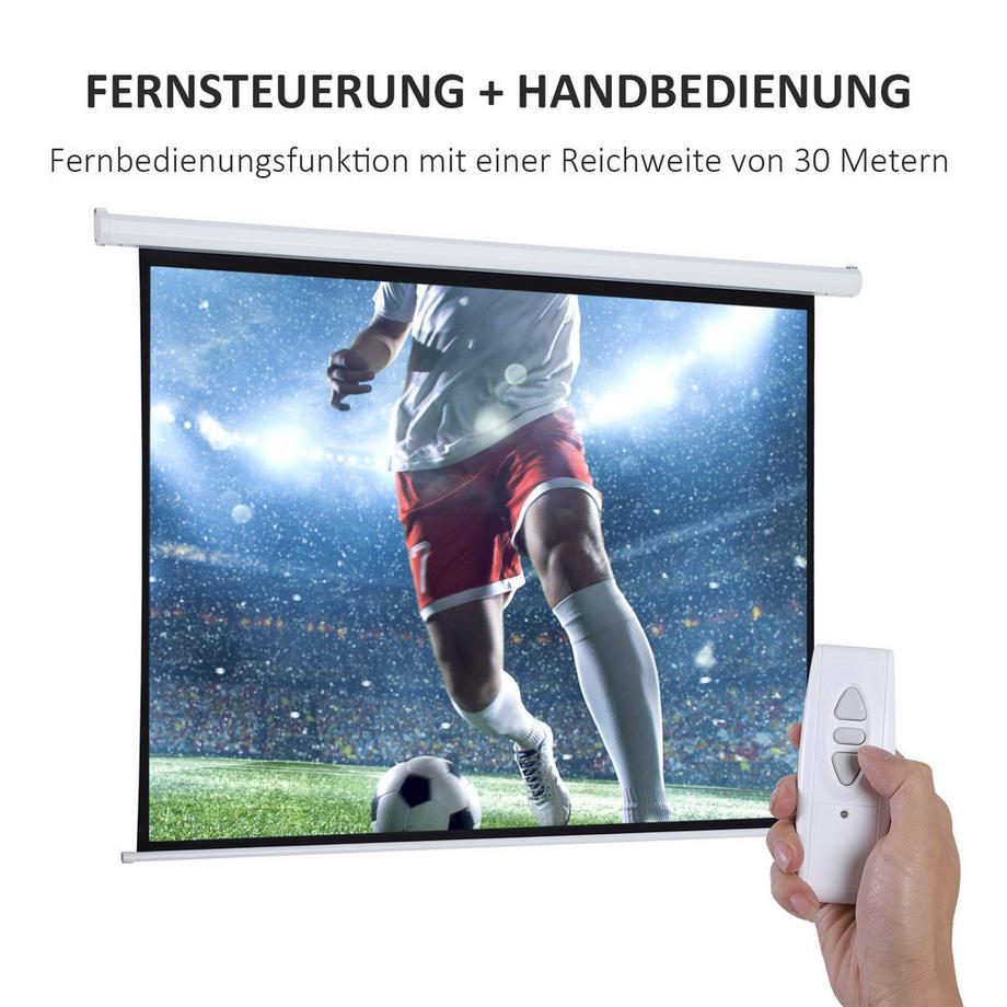 HOMCOM  Beamer-Leinwand 