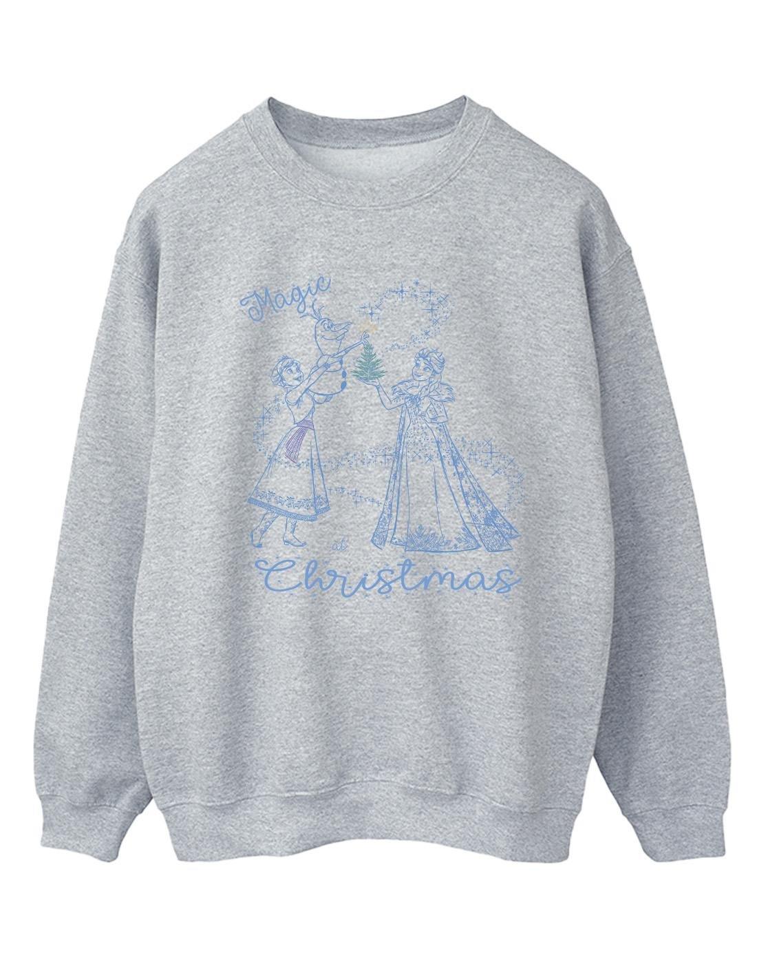 Image of Frozen Magic Christmas Sweatshirt Damen Grau L