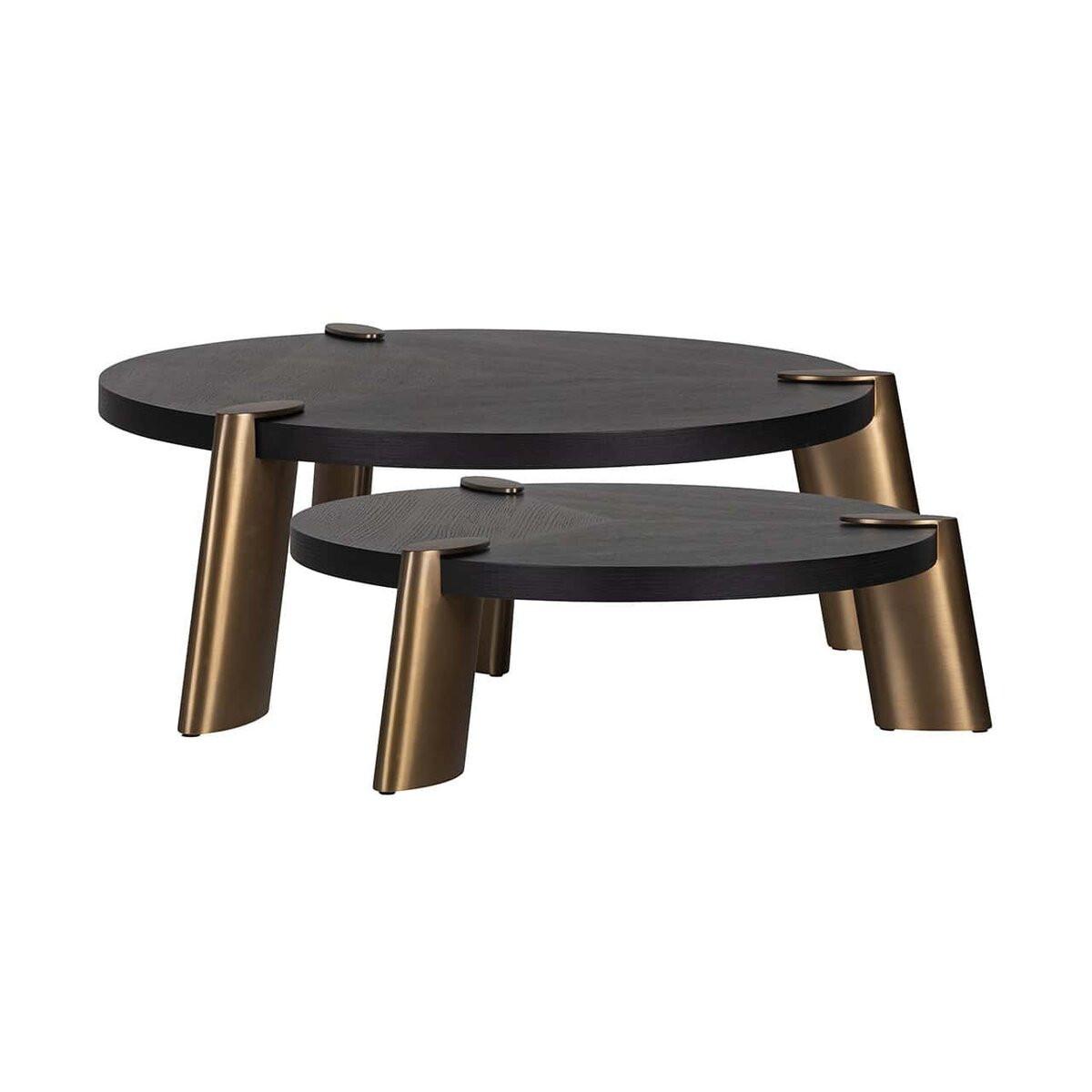 mutoni Table basse Brody (lot de 2)  