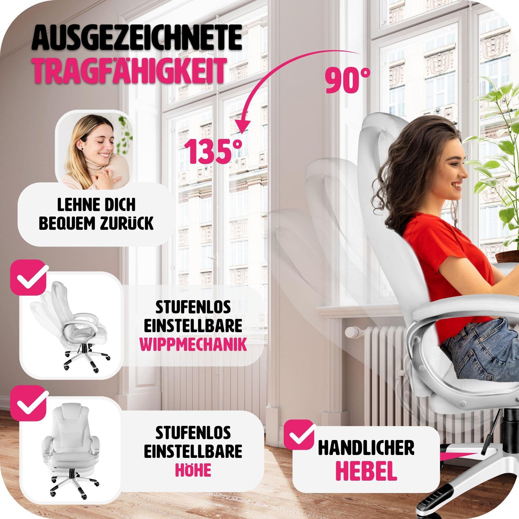 Tectake Bürostuhl Zulu  