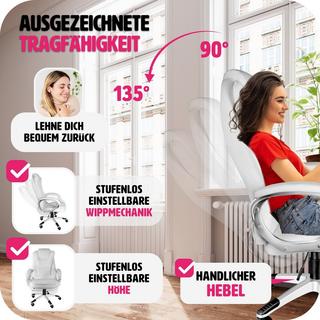 Tectake Bürostuhl Zulu  