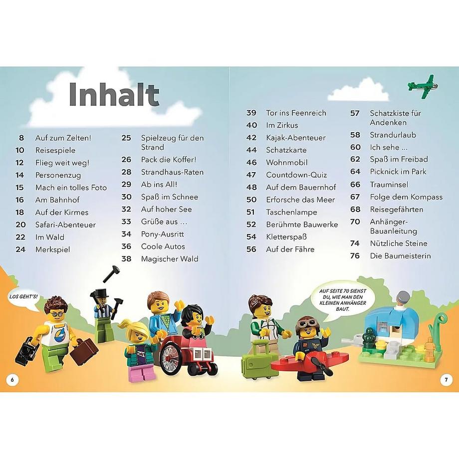 LEGO® Ideen für unterwegs Dolan, Hannah; Heller, Simone (Übersetzung) Gebundene Ausgabe 