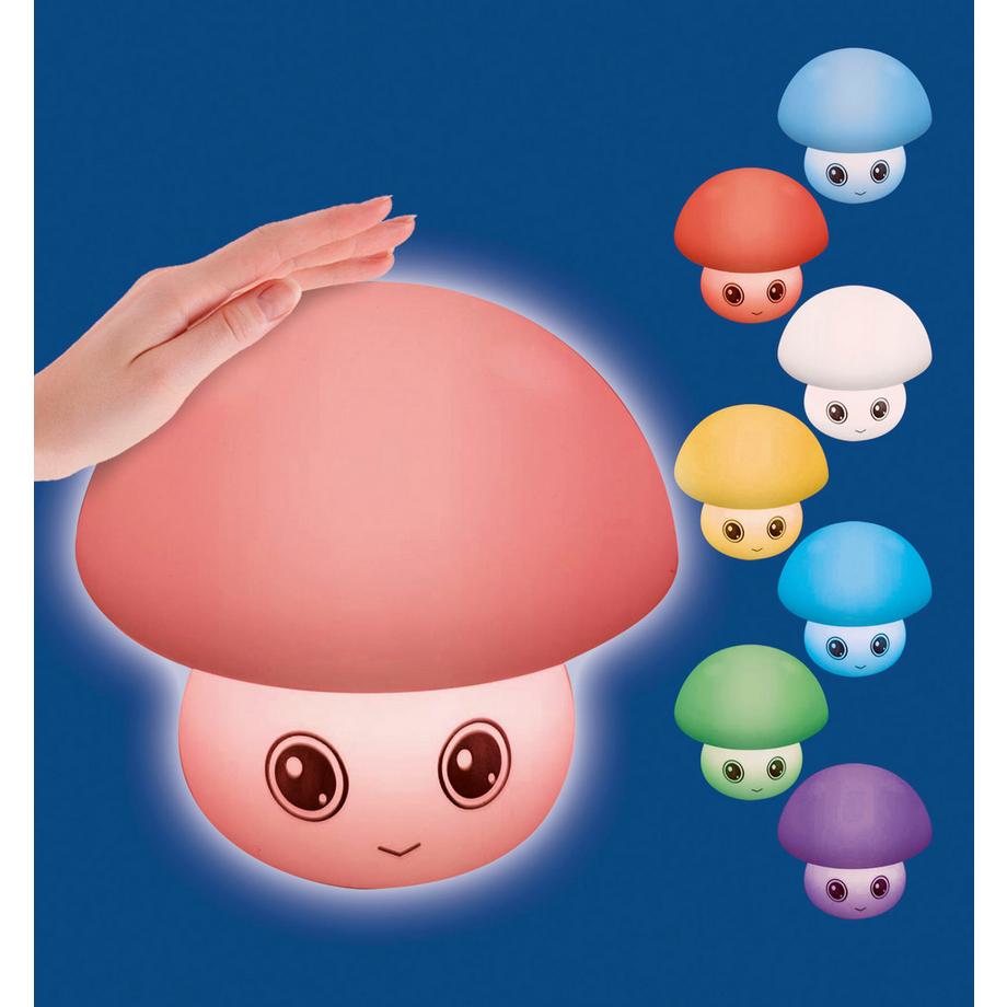 STARLYF CUSHY LIGHT SET DINO+DOG+MUSHROOM - Ensemble de 3 veilleuses et éclairages d'ambiance (chien, dinosaure et champignon)  