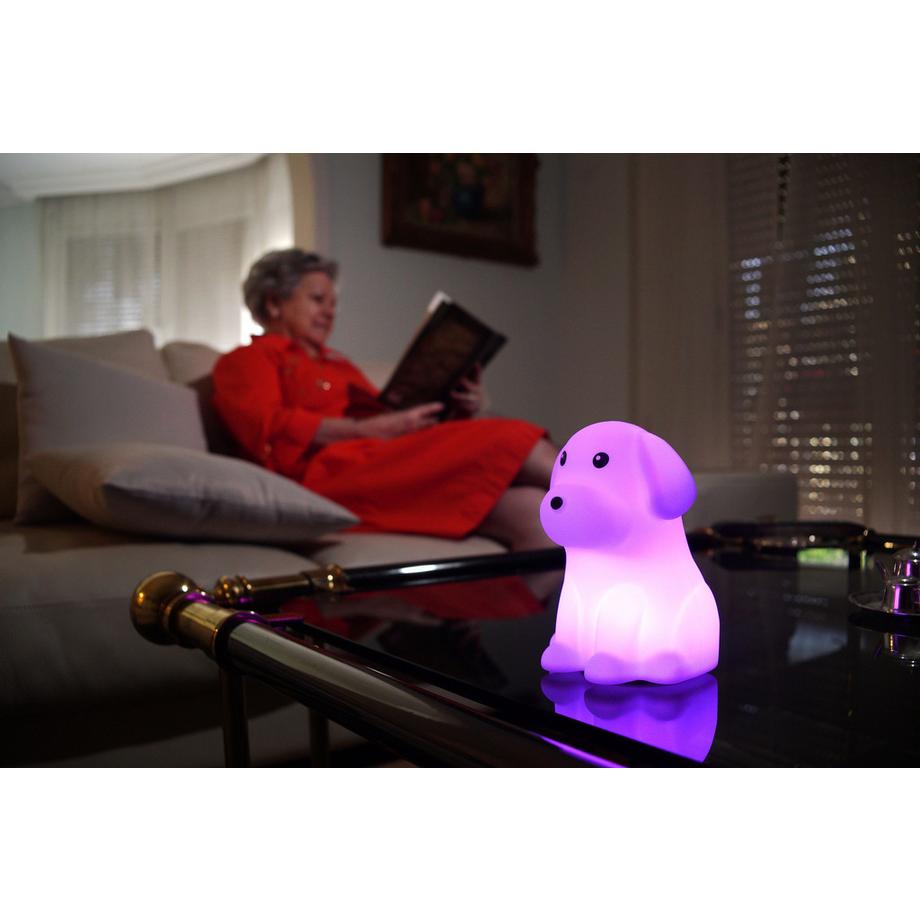 STARLYF CUSHY LIGHT SET DINO+DOG+MUSHROOM - Ensemble de 3 veilleuses et éclairages d'ambiance (chien, dinosaure et champignon)  