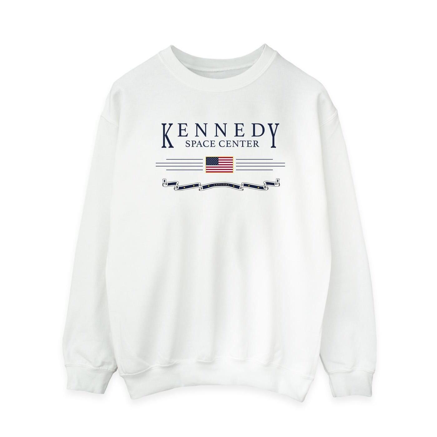 Image of Kennedy Space Centre Explore Sweatshirt Damen Weiss XL