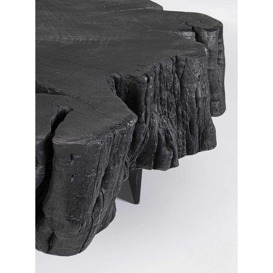 mutoni Table d&#039;appoint Keval Noir 90x90  