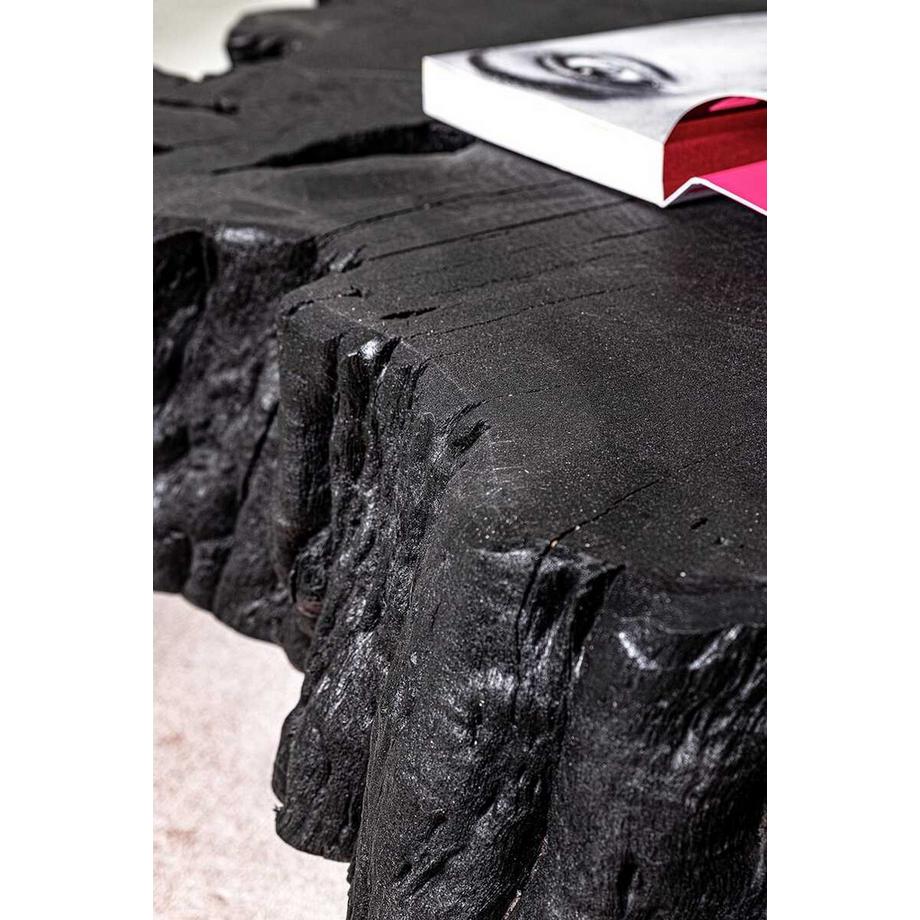 mutoni Table d&#039;appoint Keval Noir 90x90  