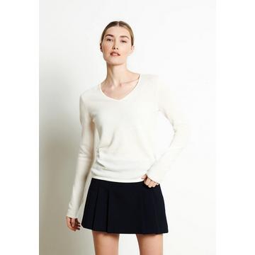 Maglione con scollo a V LILLY 2 - 100% cashmere