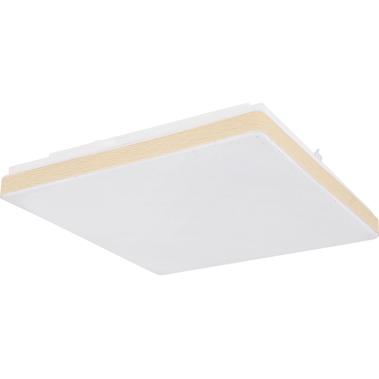 mutoni Deckenleuchte Raina Metall weiss LED 33x33  