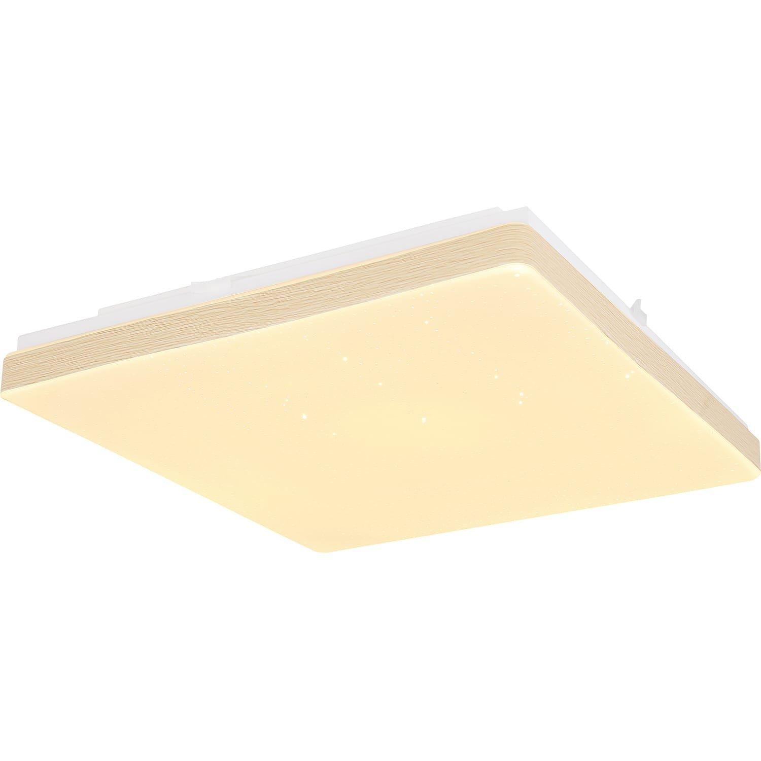 Image of Deckenleuchte Raina Metall weiss LED 33x33 Deckenleuchte Raina Metall weiss LED 33x33