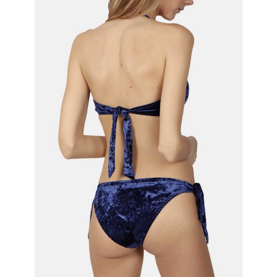 Admas Set 2 pezzi Bandeau Push-Up Bikini Velluto  