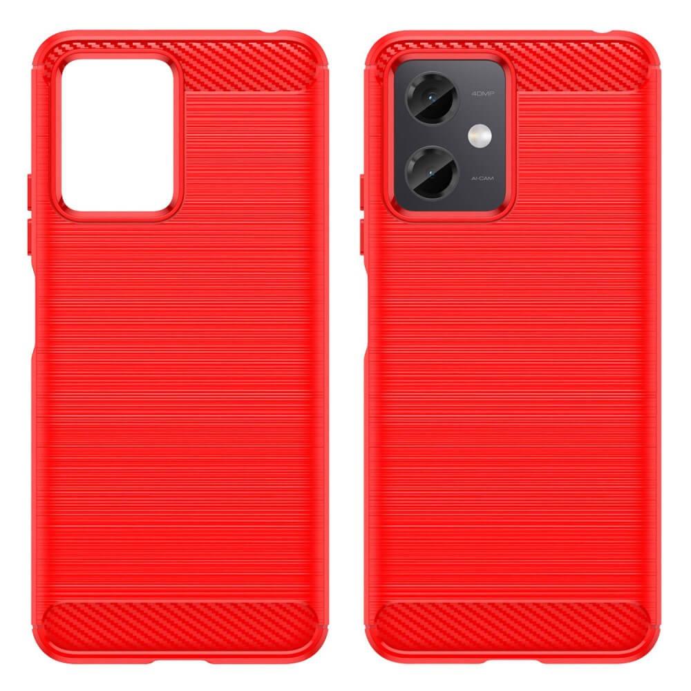 Cover-Discount  Xiaomi Poco X5 - Metall Carbon Look Hülle 