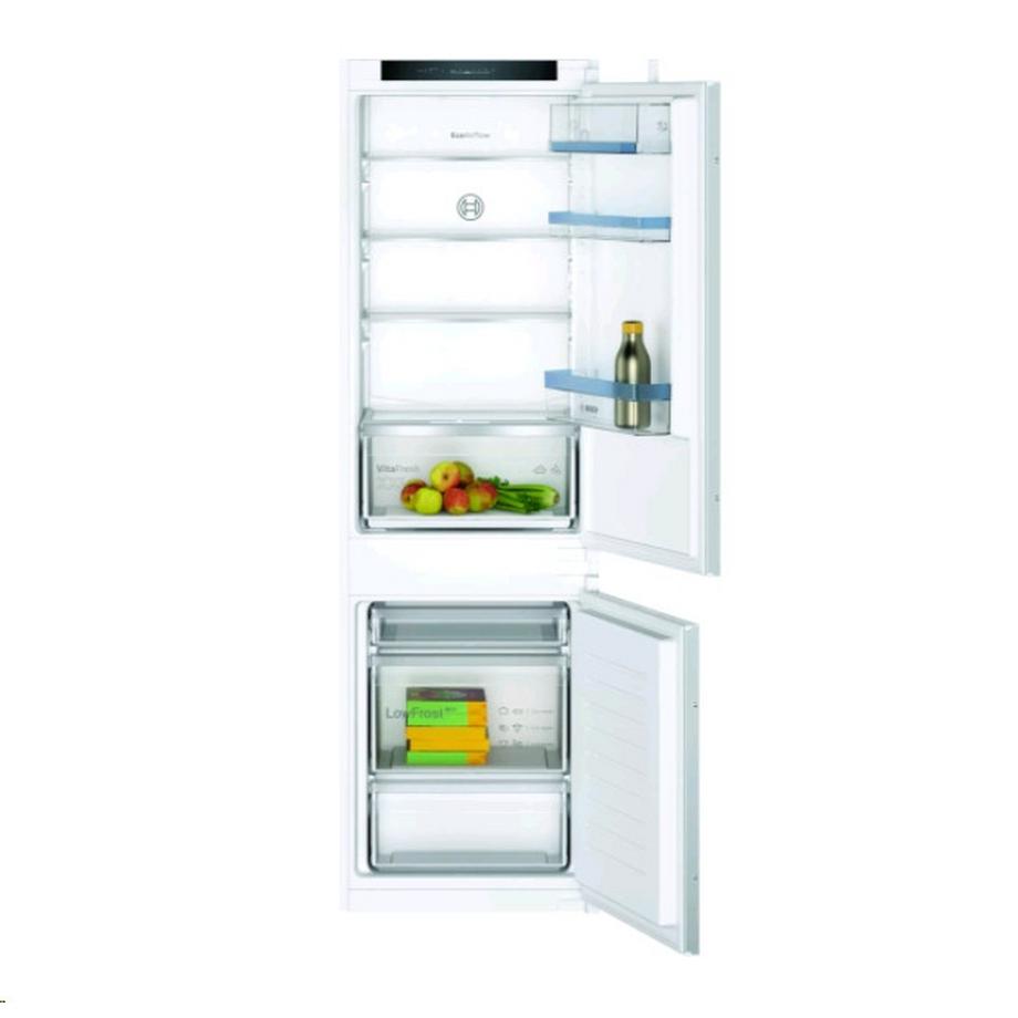 Serie 4 KIV86VSE0 - Einbau-Kühl-Gefrier-Kombination mit Gefrierbereich unten, 177.2 x 54.1 cm,