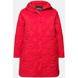 Ulla Popken  HYPRAR Steppjacke, 2-Wege-Zipper, Kapuze, recycelt 