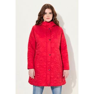 Ulla Popken  HYPRAR Steppjacke, 2-Wege-Zipper, Kapuze, recycelt 