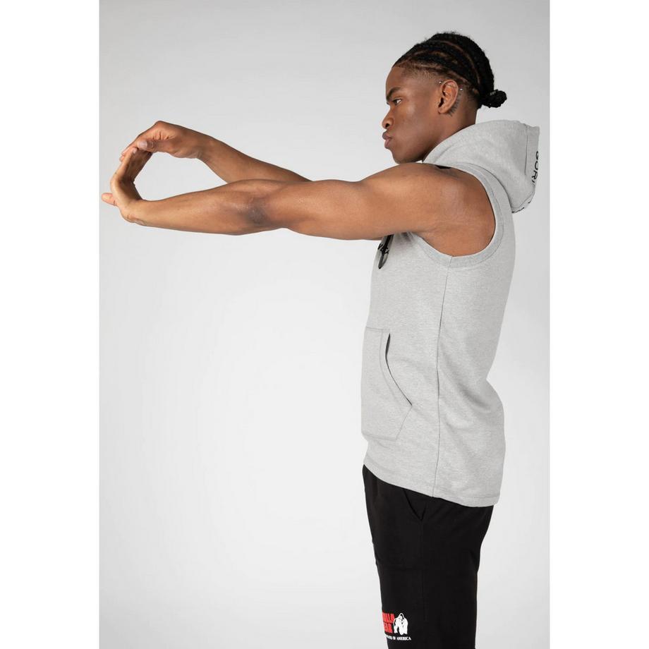 Gorilla Wear Lincoln Sweatshirt à Capuche Sans Manches  