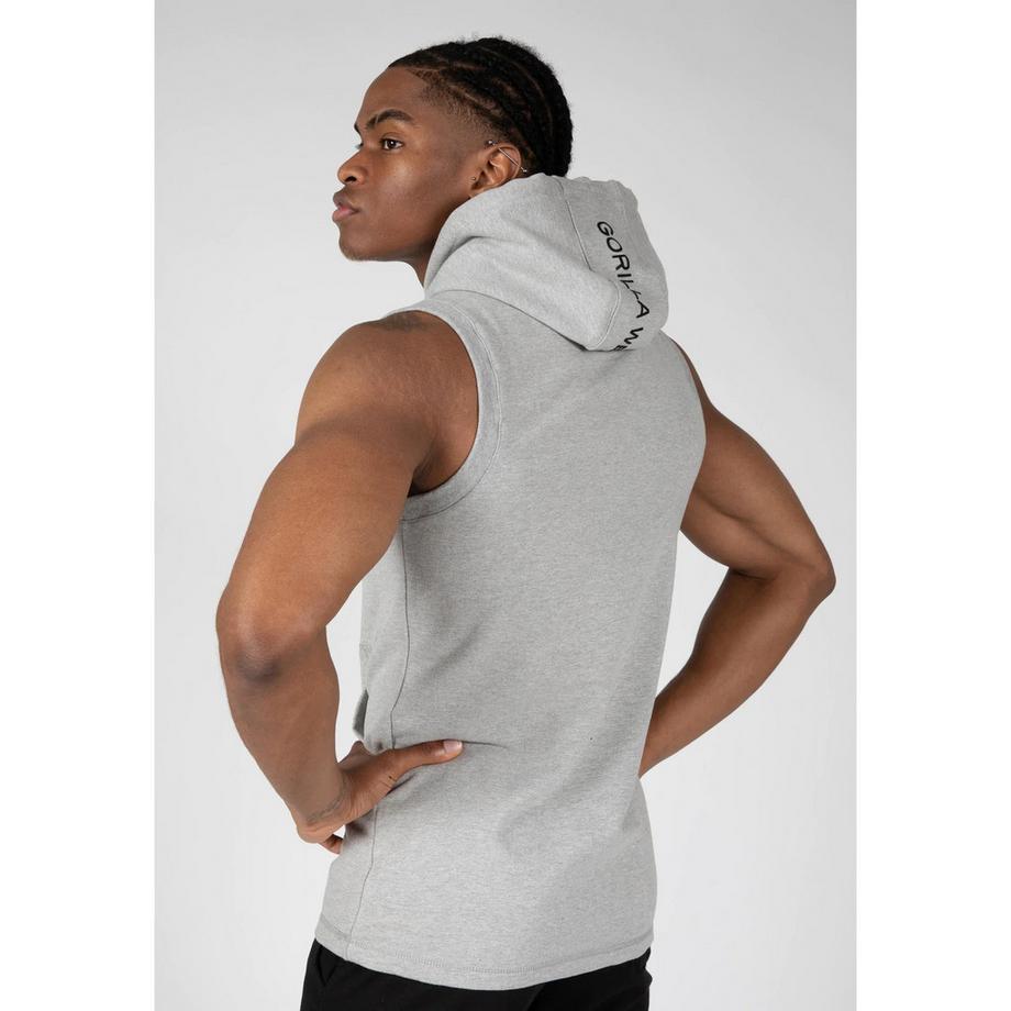 Gorilla Wear Lincoln Sweatshirt à Capuche Sans Manches  