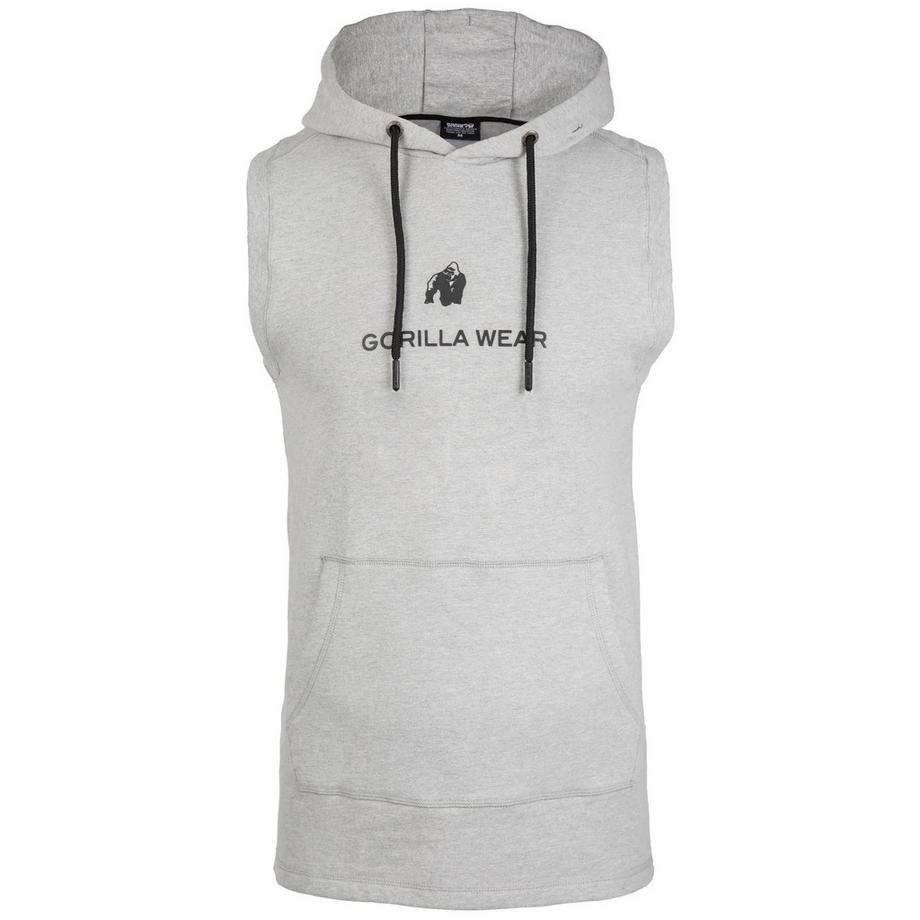 sweatshirt à capuche sans manches lincoln