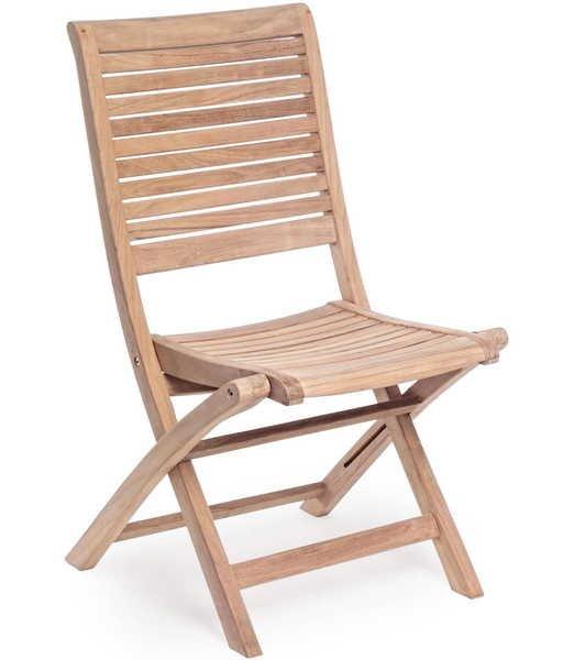 mutoni Chaise pliante en bois Maryland  