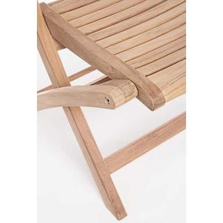 mutoni Chaise pliante en bois Maryland  